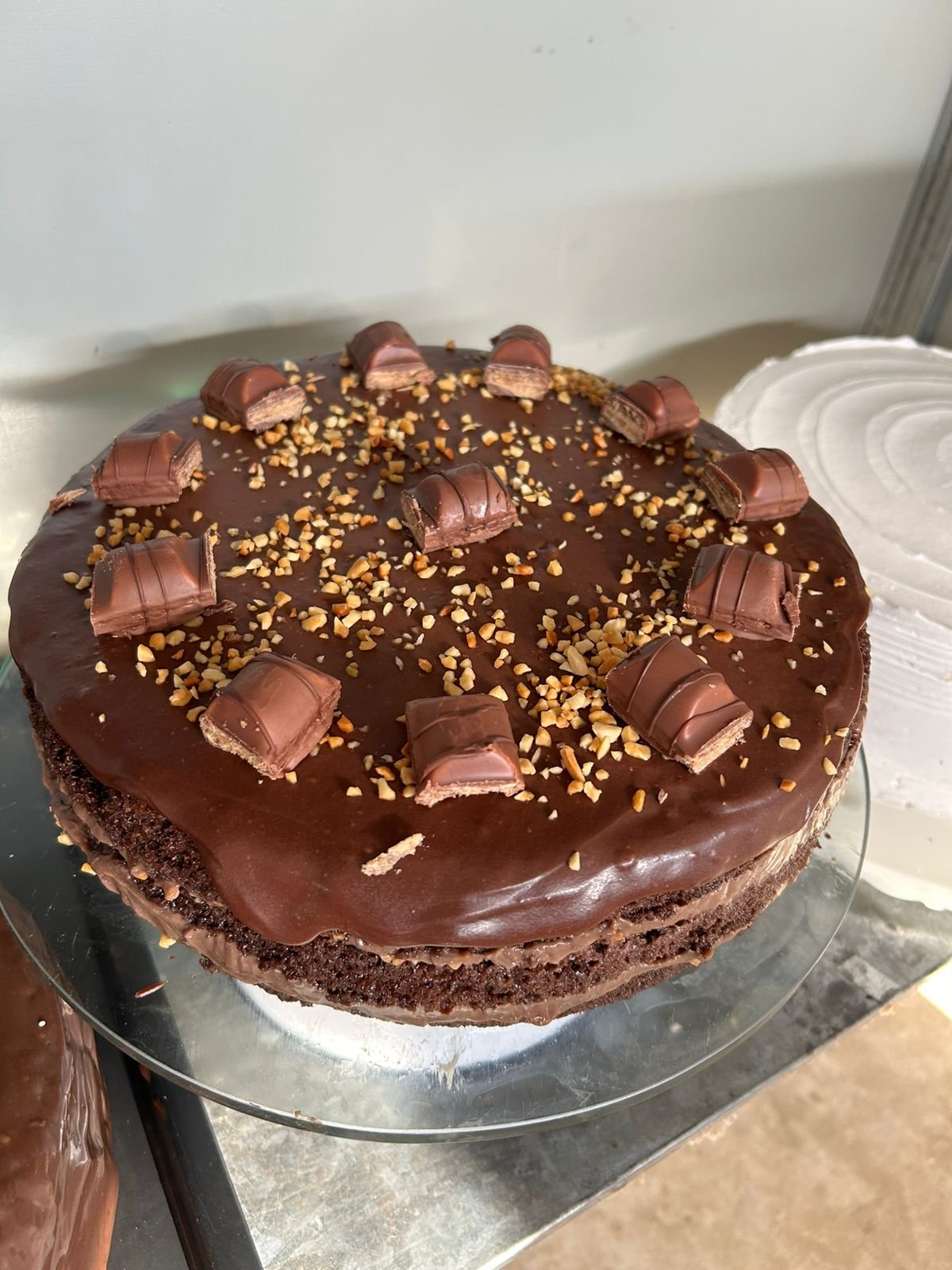 Bolo de chocolate do Ateliê Verônica Rodrigues